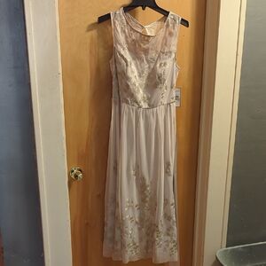 Jessica Howard Pink Sleeveless Midi Sundress